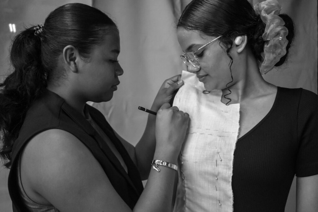 Primer Tallaje de Vestuario con modelos